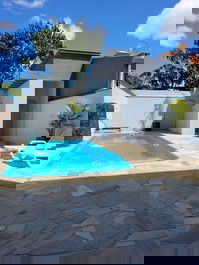 HOUSE WITH POOL 250M FROM THE SEA - ITAPOÁ/SC