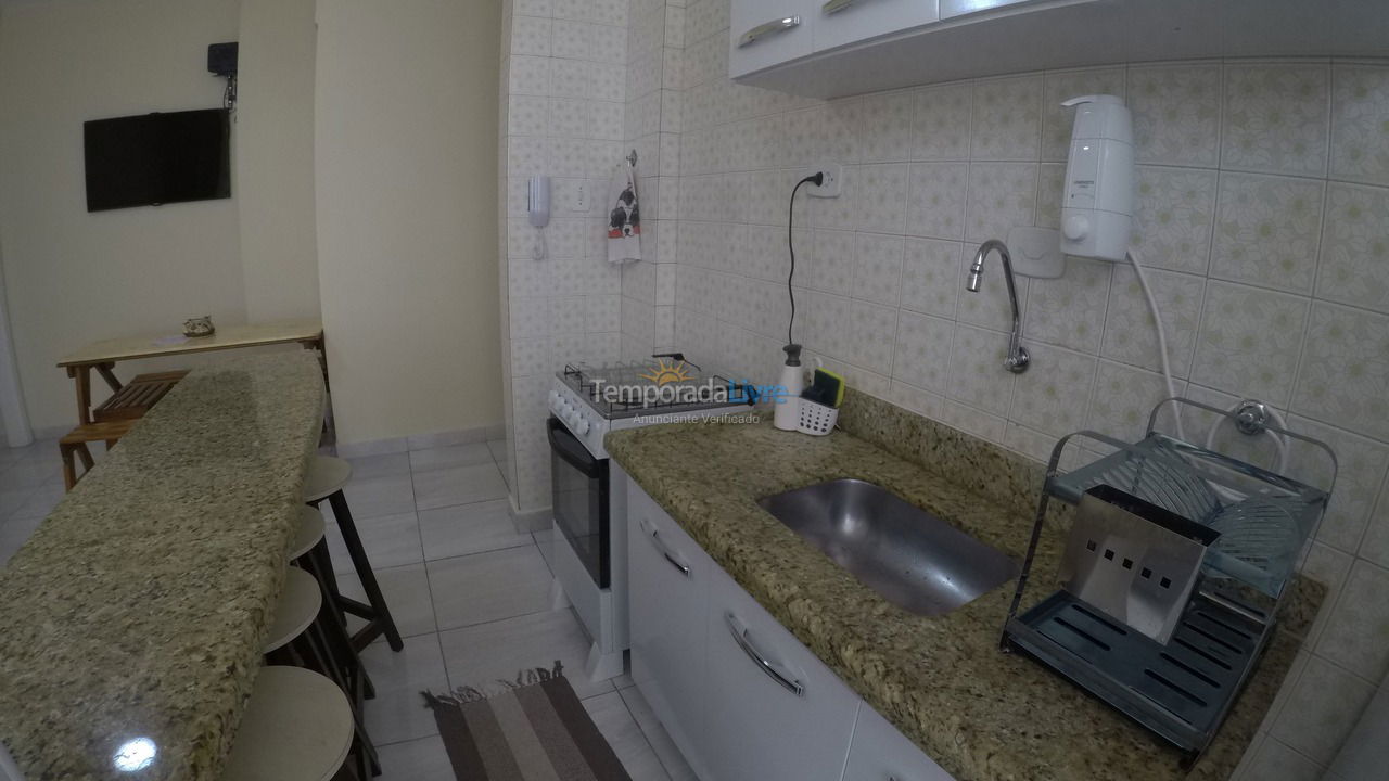Apartment for vacation rental in Santos (Aparecida)
