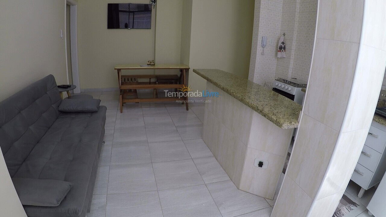 Apartment for vacation rental in Santos (Aparecida)