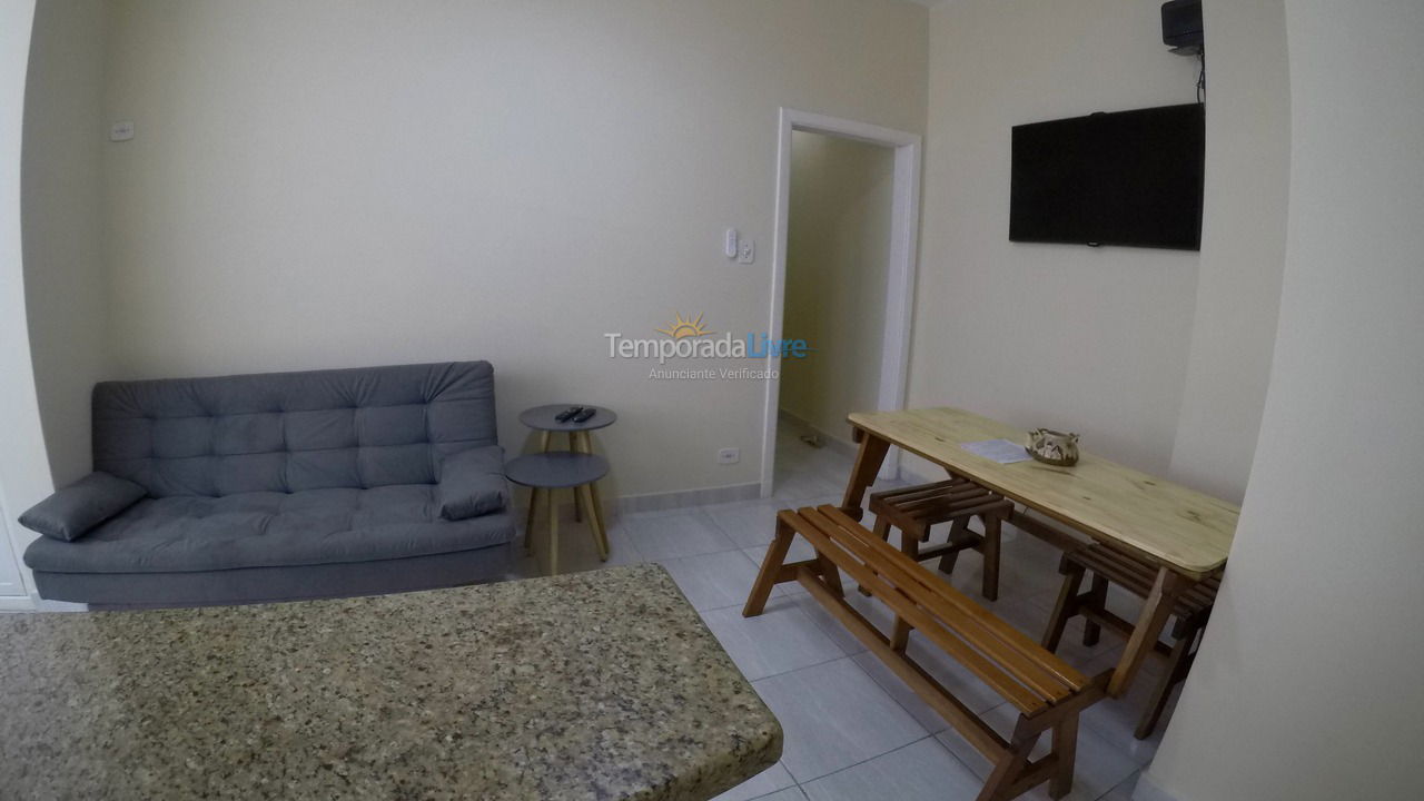 Apartment for vacation rental in Santos (Aparecida)
