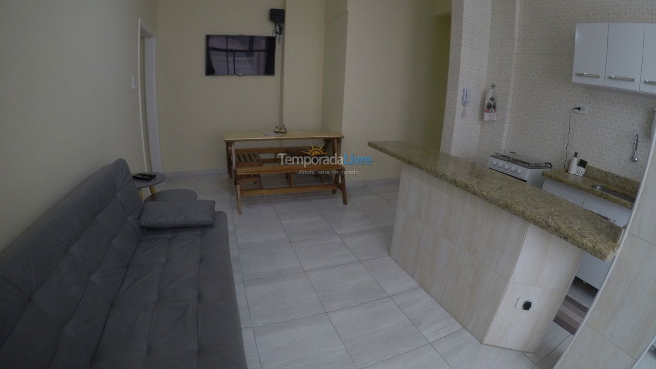 Apartment for vacation rental in Santos (Aparecida)