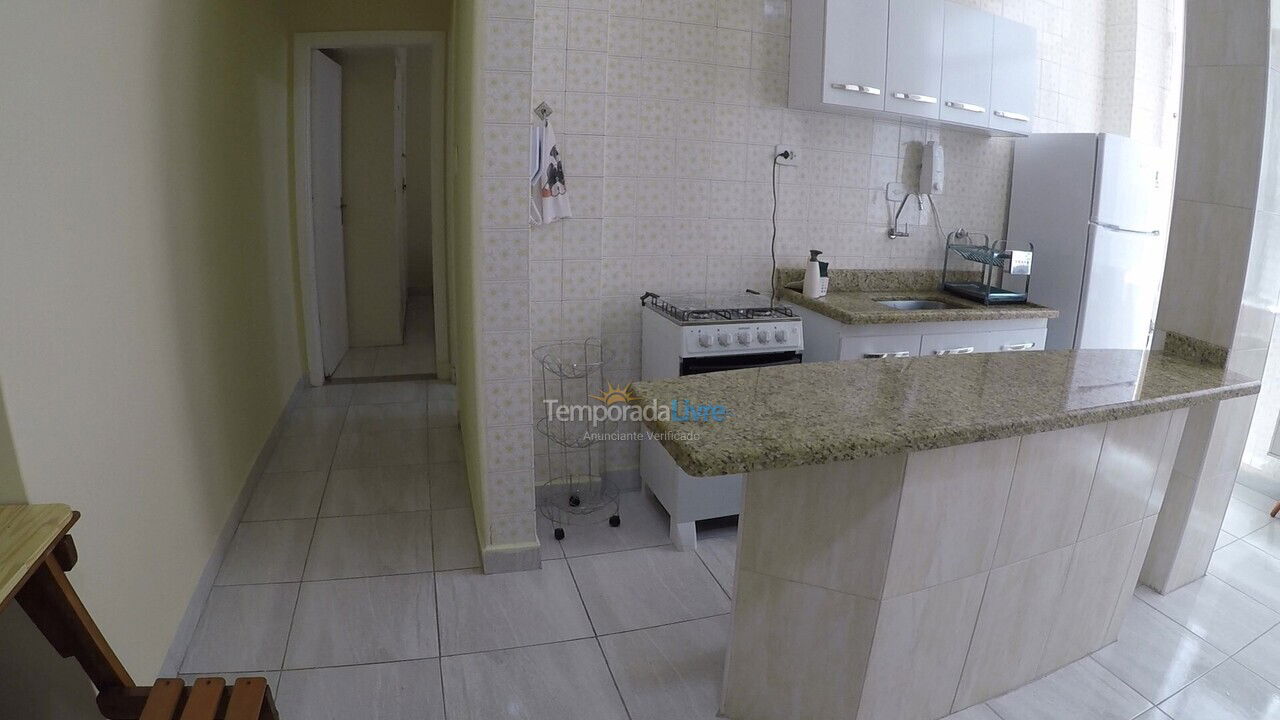 Apartment for vacation rental in Santos (Aparecida)