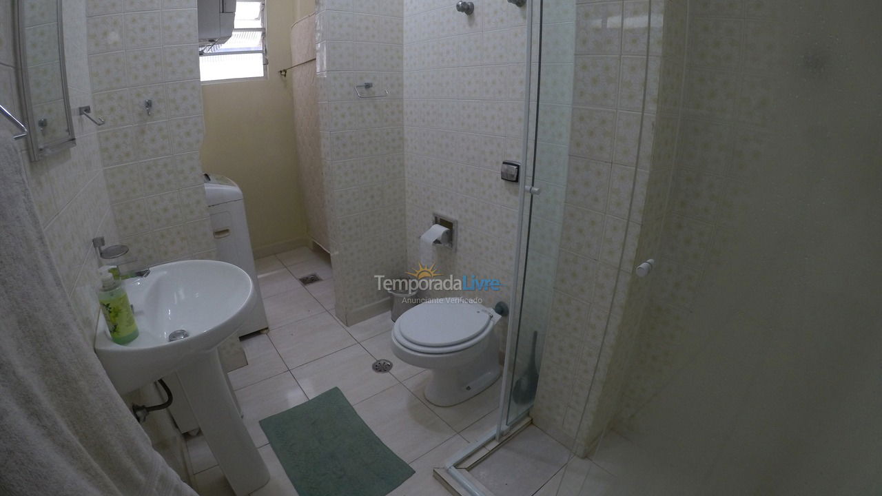 Apartment for vacation rental in Santos (Aparecida)