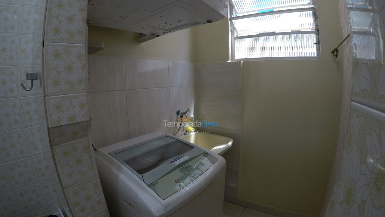 Apartment for vacation rental in Santos (Aparecida)