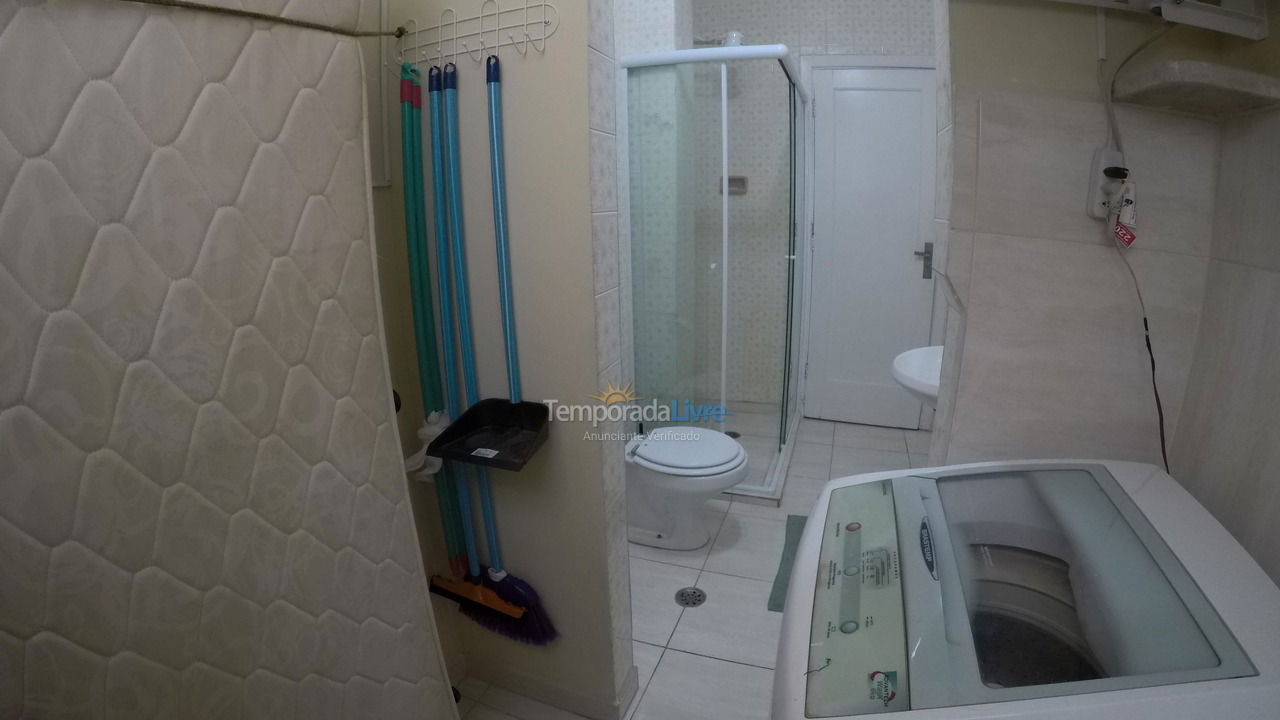 Apartment for vacation rental in Santos (Aparecida)