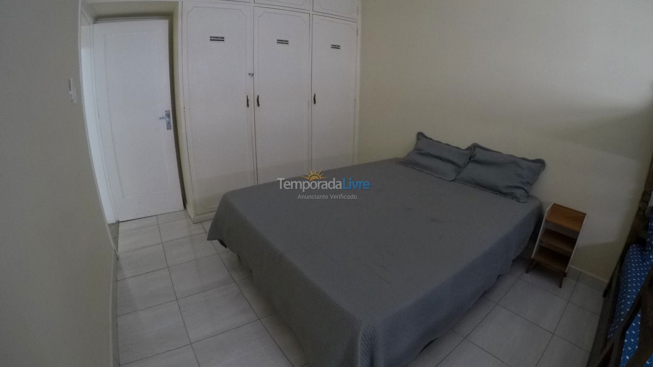 Apartment for vacation rental in Santos (Aparecida)
