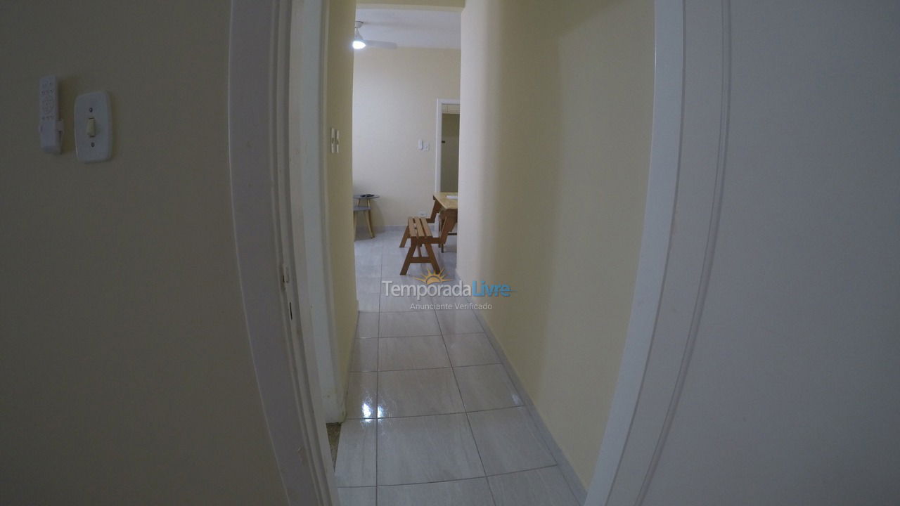 Apartment for vacation rental in Santos (Aparecida)