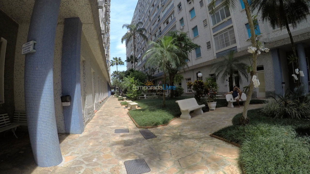 Apartment for vacation rental in Santos (Aparecida)