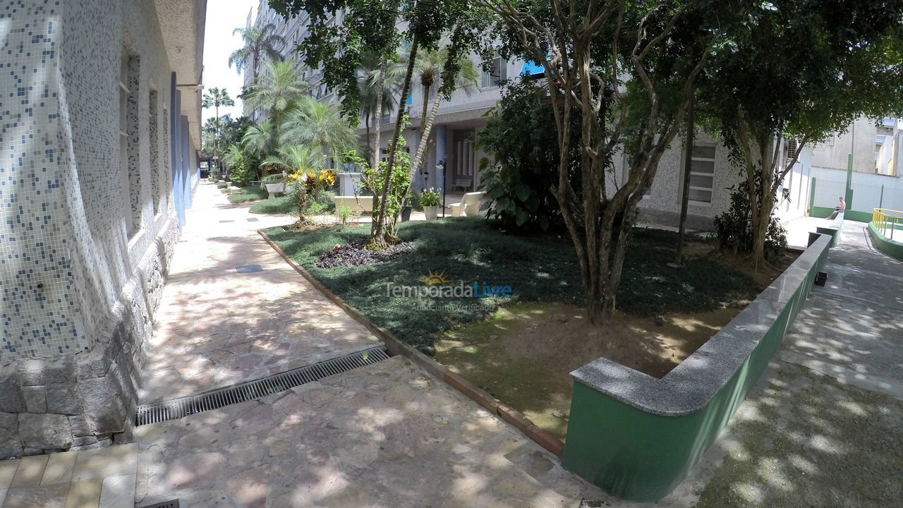 Apartment for vacation rental in Santos (Aparecida)