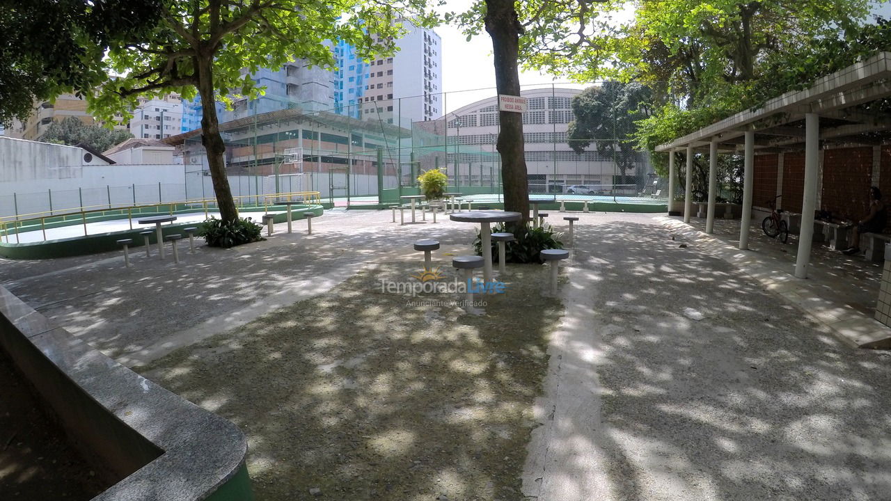 Apartment for vacation rental in Santos (Aparecida)