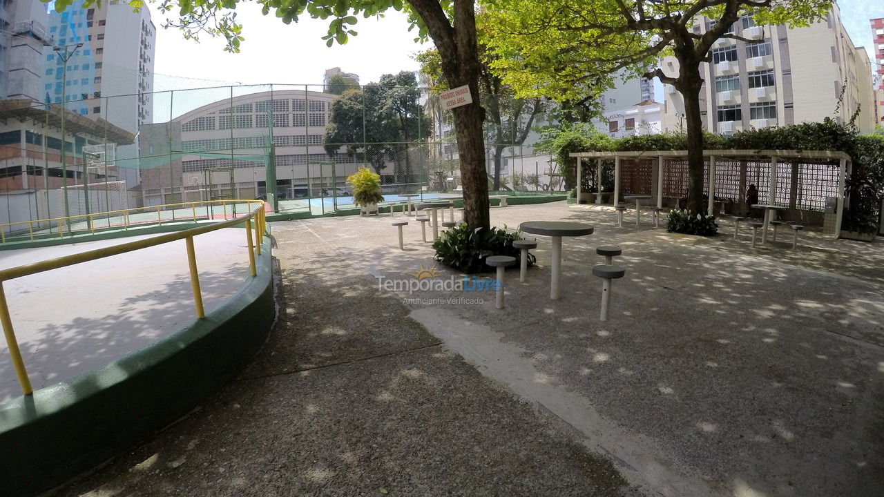 Apartment for vacation rental in Santos (Aparecida)