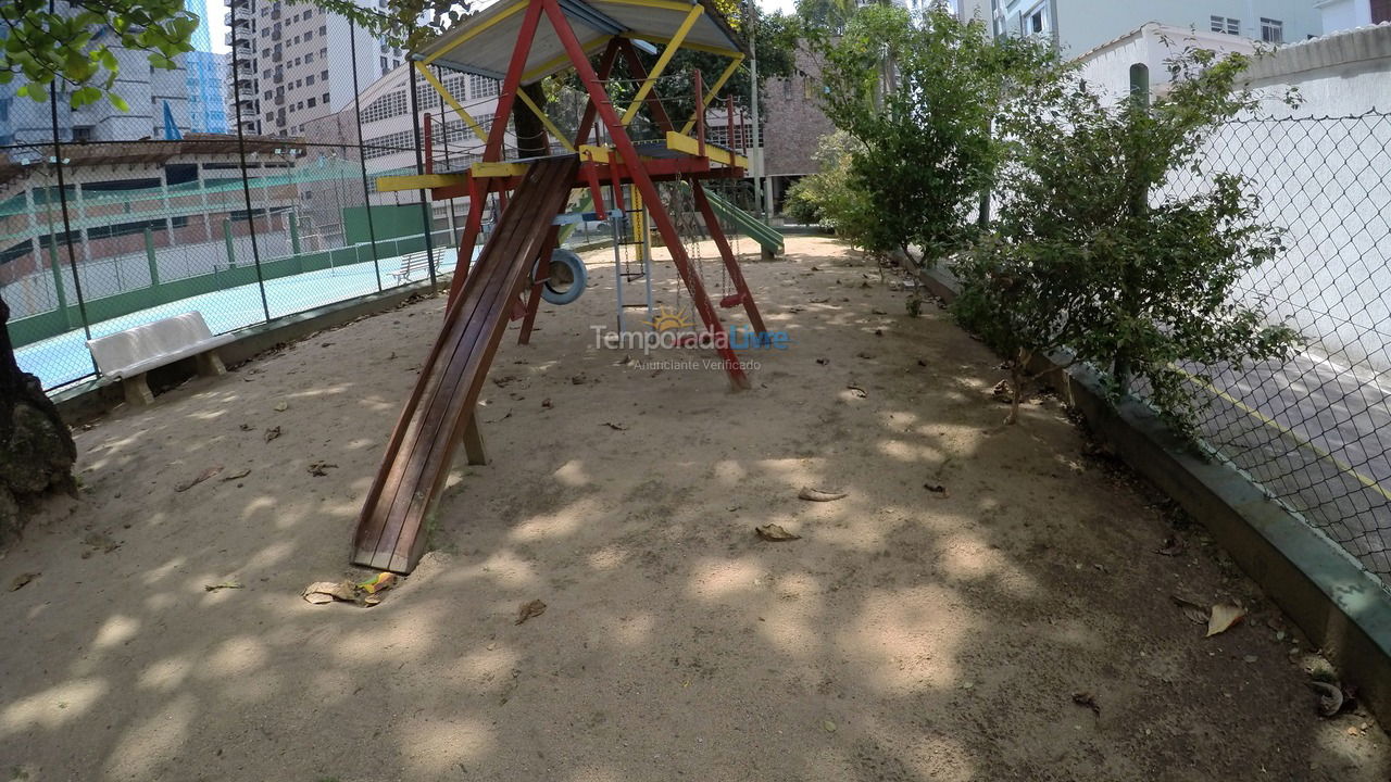 Apartment for vacation rental in Santos (Aparecida)