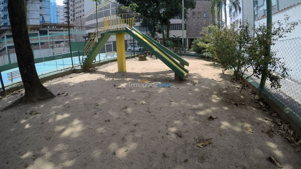 Apartment for vacation rental in Santos (Aparecida)