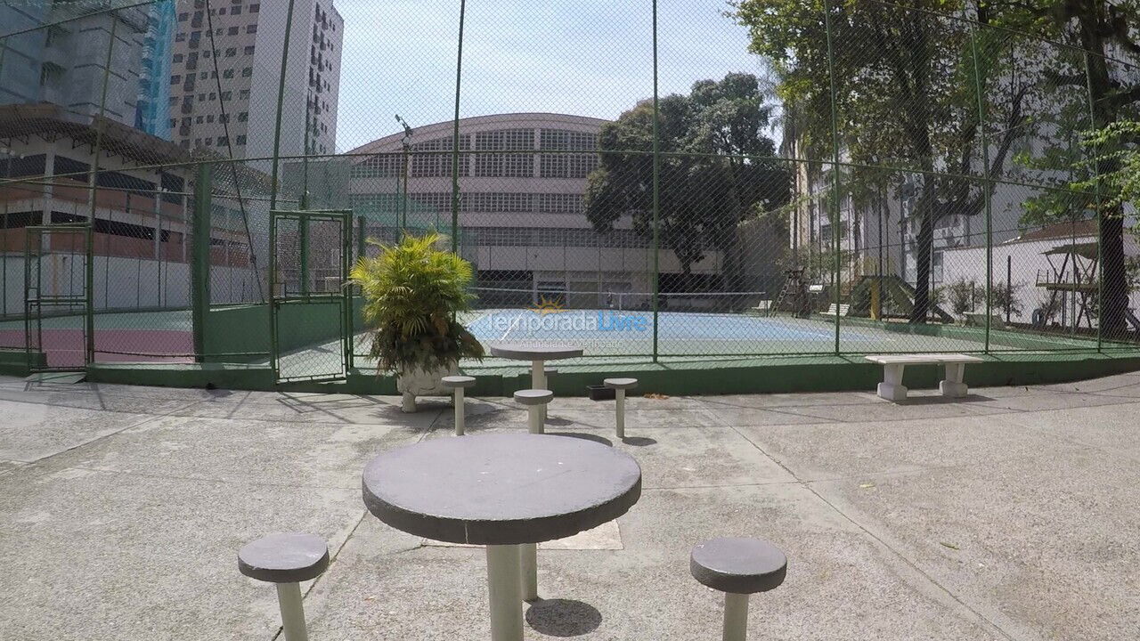 Apartment for vacation rental in Santos (Aparecida)
