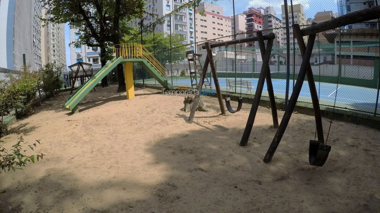 Apartment for vacation rental in Santos (Aparecida)