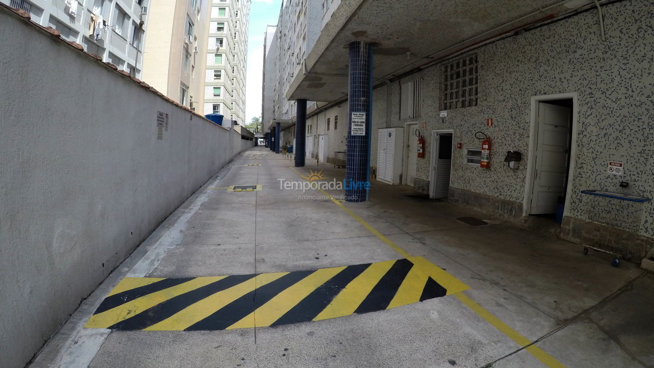 Apartment for vacation rental in Santos (Aparecida)