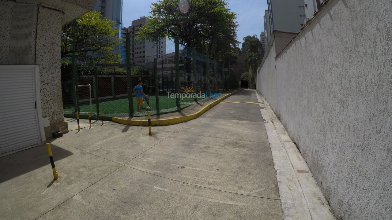 Apartment for vacation rental in Santos (Aparecida)