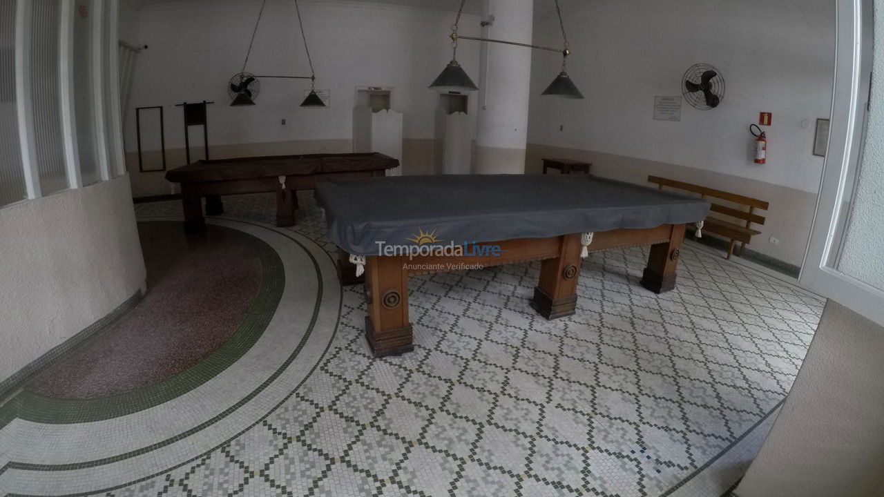 Apartment for vacation rental in Santos (Aparecida)