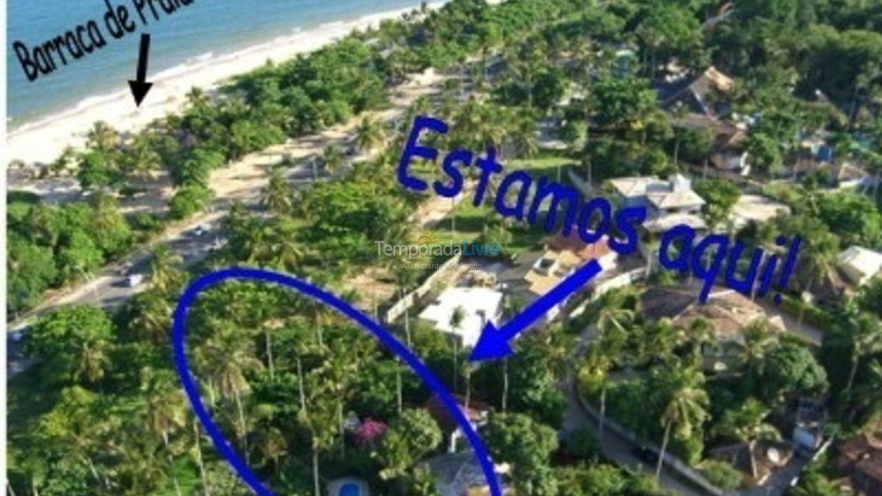 Casa para alquiler de vacaciones em Porto Seguro (Taperapuan)