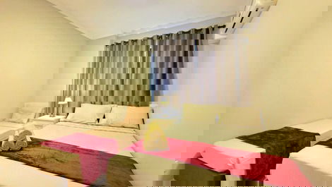 Apartamento de 4 habitaciones, 5 aires acondicionados, cerca del centro comercial Russi.