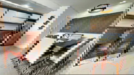 Excelente departamento nuevo con muebles a medida y 2 estacionamientos