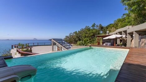 Mansão do Joá 06 suites # RJ739 Casa Joá Luxury Season Rent Brasil