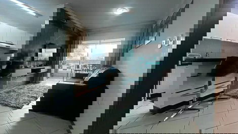 Apartamento com 3 dormitórios climatizados em Bombas para 8 pessoas