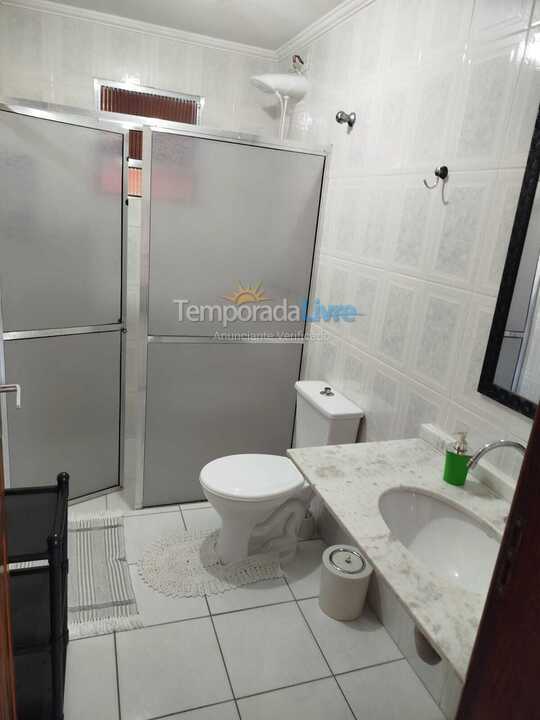 Banheiro Casa para aluguel de temporada em Ubatuba (Estufa 2)