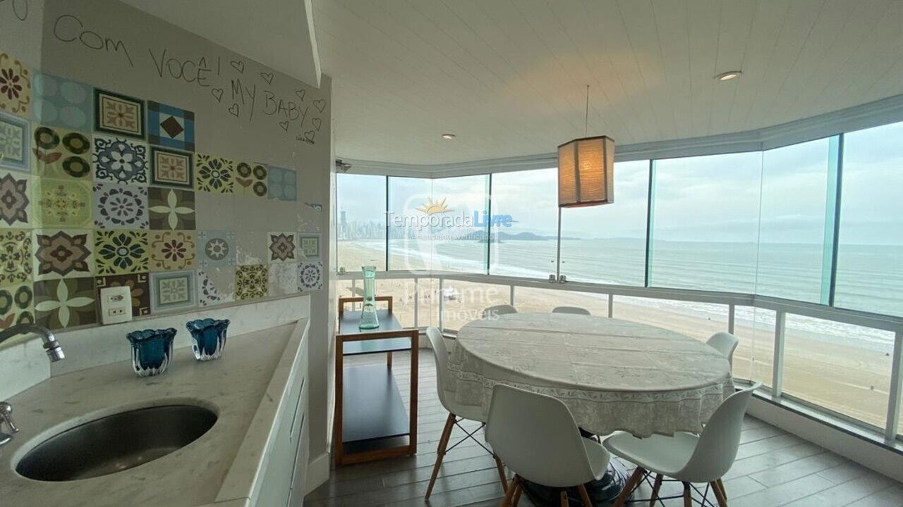 Apartment for vacation rental in Balneário Camboriú (Barra Sul)