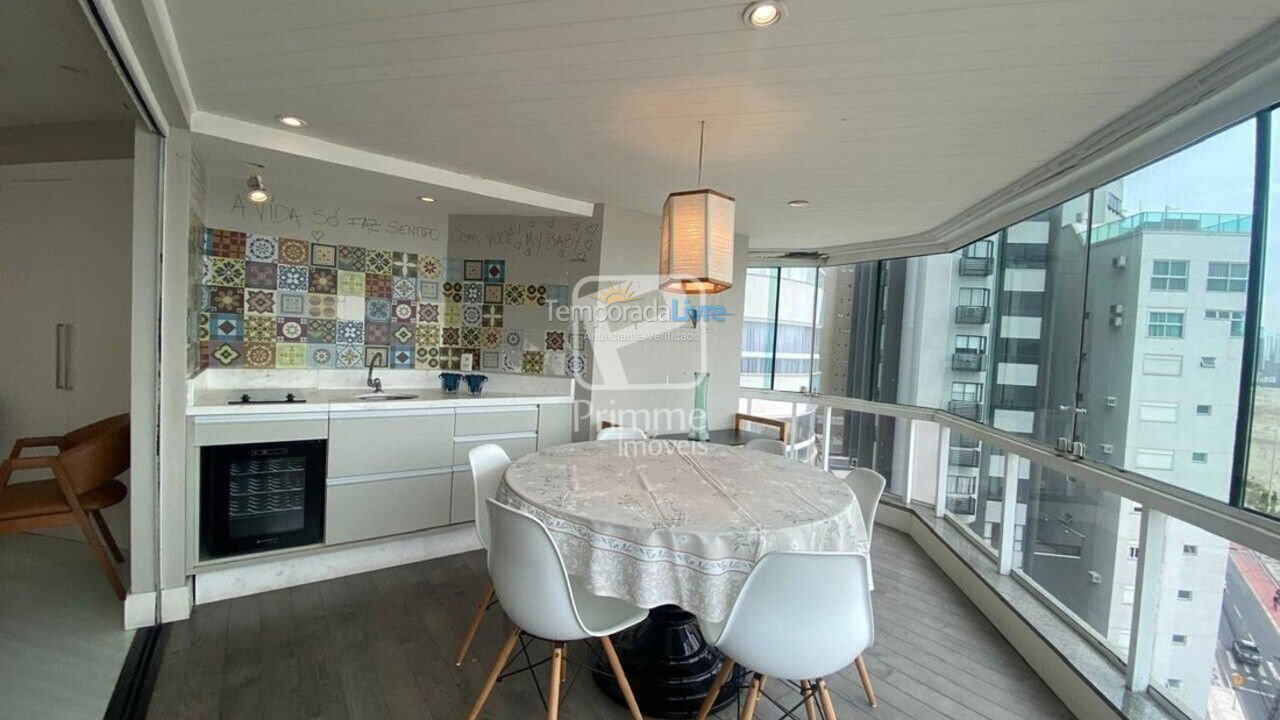 Apartment for vacation rental in Balneário Camboriú (Barra Sul)
