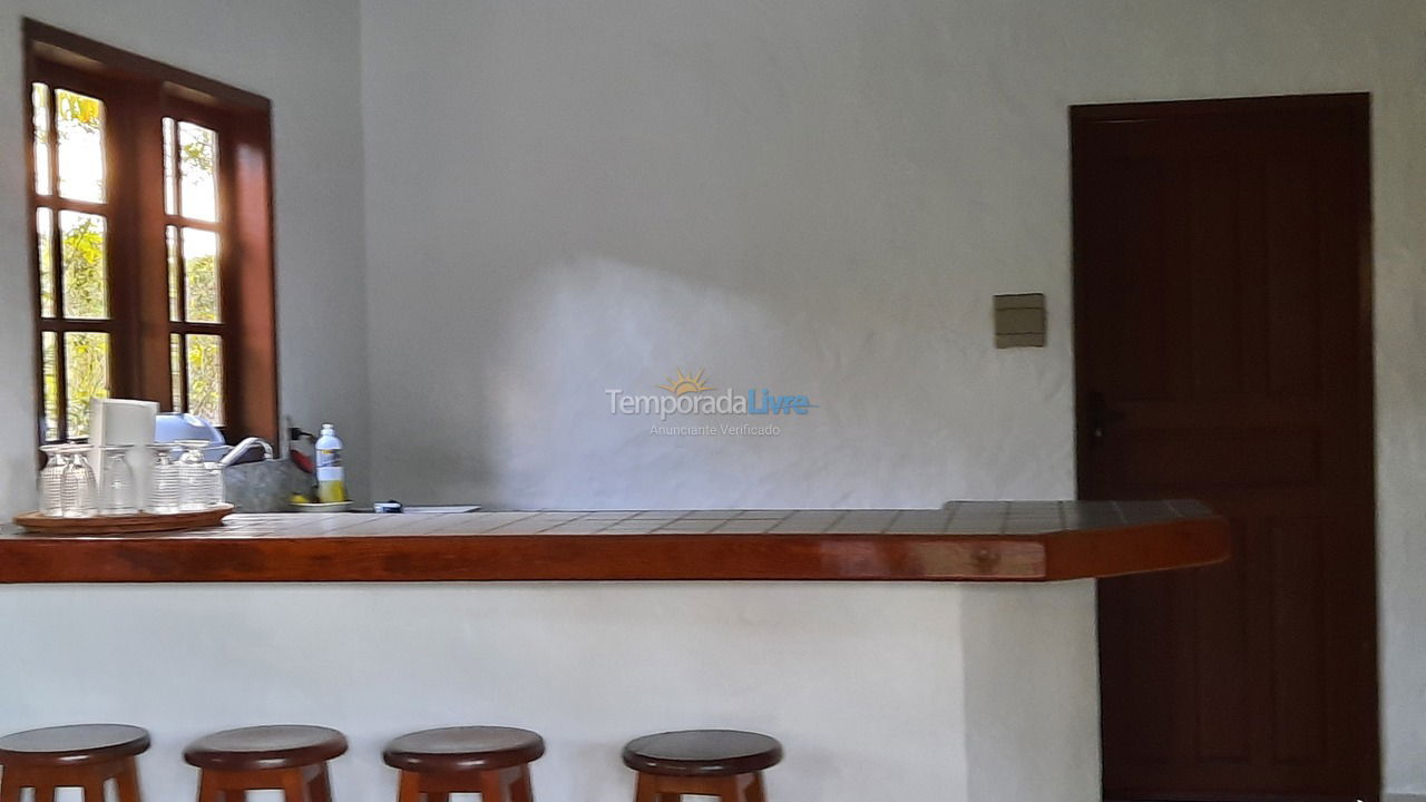 Sala jantar e estar 🎶 Casa para aluguel de temporada em Palhoça (Guarda do Embaú)