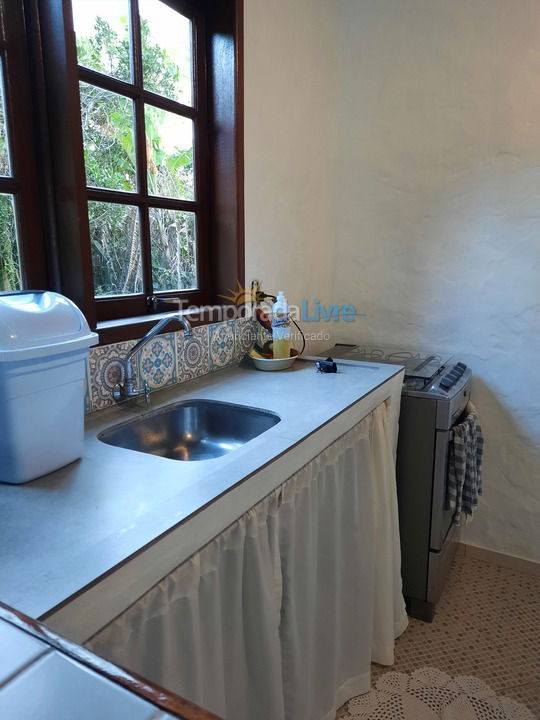 Cozinha 🎶☕️ Casa para aluguel de temporada em Palhoça (Guarda do Embaú)