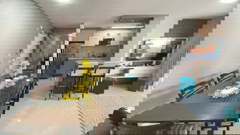 Apartamento 02 dormitórios com internet e ar condicionado para 6...