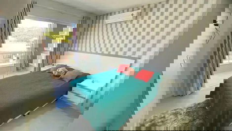 Apartamento 02 dormitórios com internet e ar condicionado para 6...