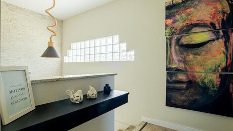 Casa c/piscina á 15 minutos Parque Beto Carreiro e 300m da praia...