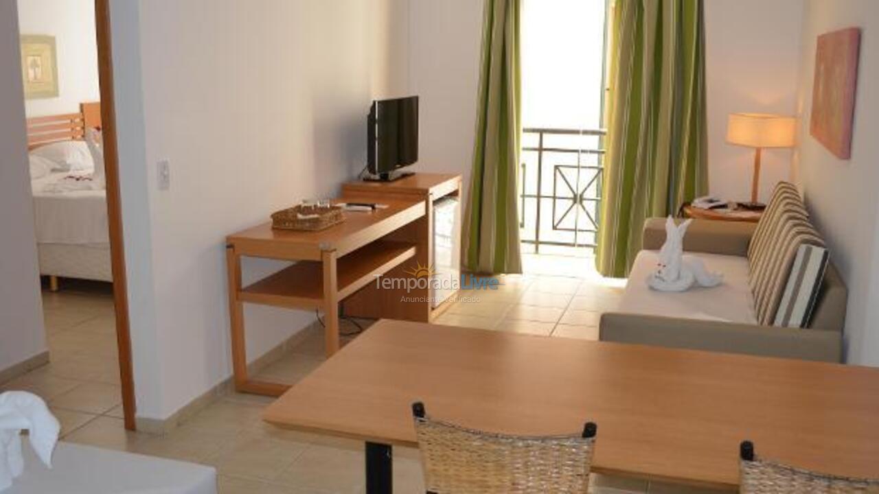 Suíte jr - sala Apartamento para aluguel de temporada em Rio Quente (Esplanada do Rio Quente)