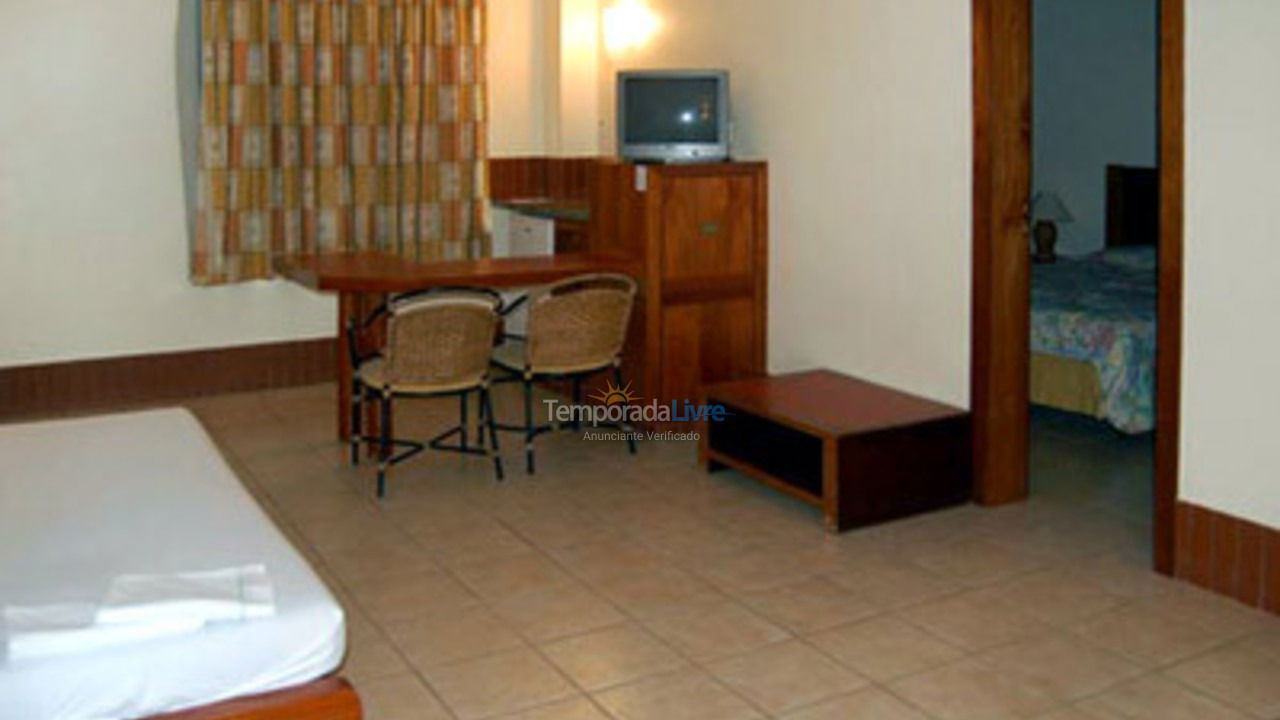 Espaço e conforto na suíte família Apartamento para aluguel de temporada em Rio Quente (Esplanada do Rio Quente)