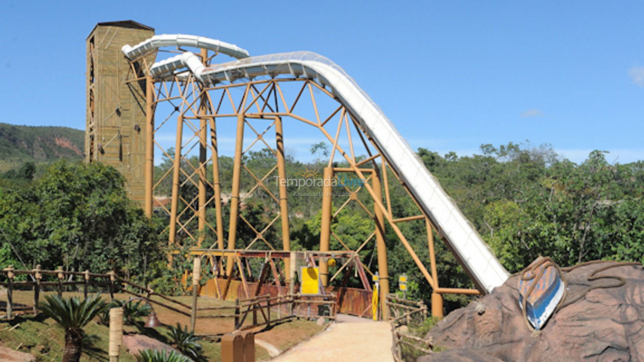 X pirado  hot park Apartamento para aluguel de temporada em Rio Quente (Esplanada do Rio Quente)