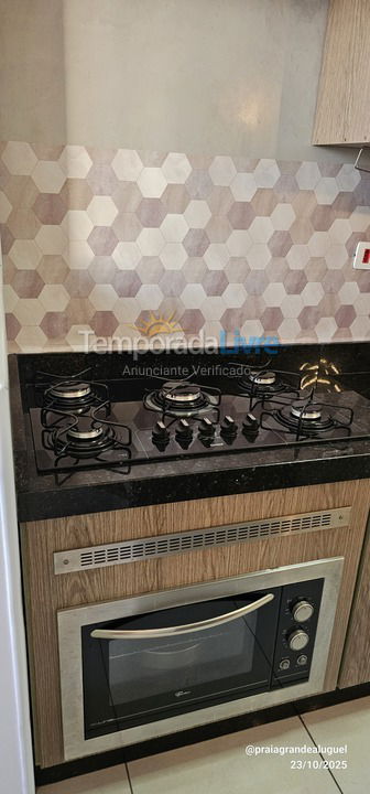 Apartamento para alquiler de vacaciones em Praia Grande (Maracanã)