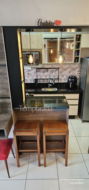 Apartamento para alquiler de vacaciones em Praia Grande (Maracanã)