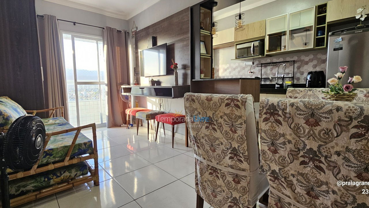 Apartamento para alquiler de vacaciones em Praia Grande (Maracanã)
