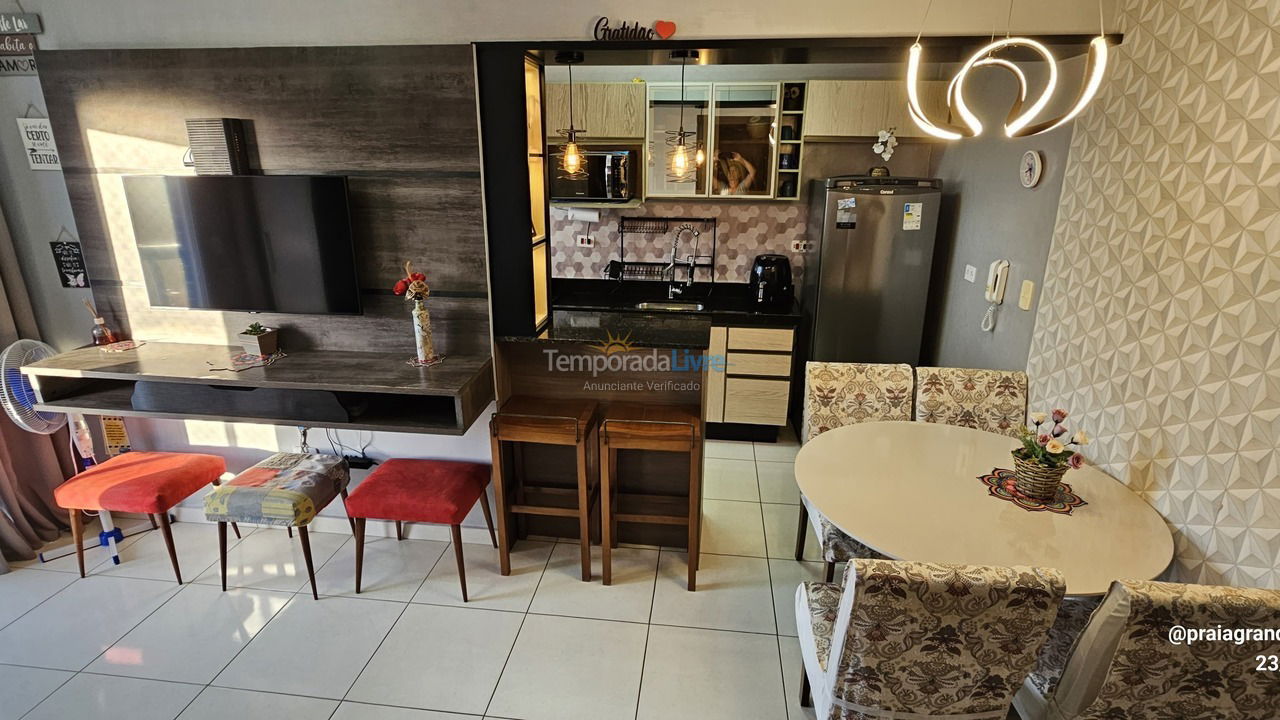 Apartamento para alquiler de vacaciones em Praia Grande (Maracanã)