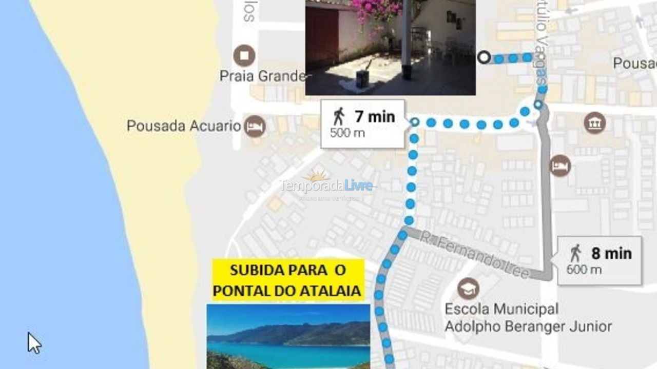 Casa para alquiler de vacaciones em Arraial do Cabo (Praia Grande)
