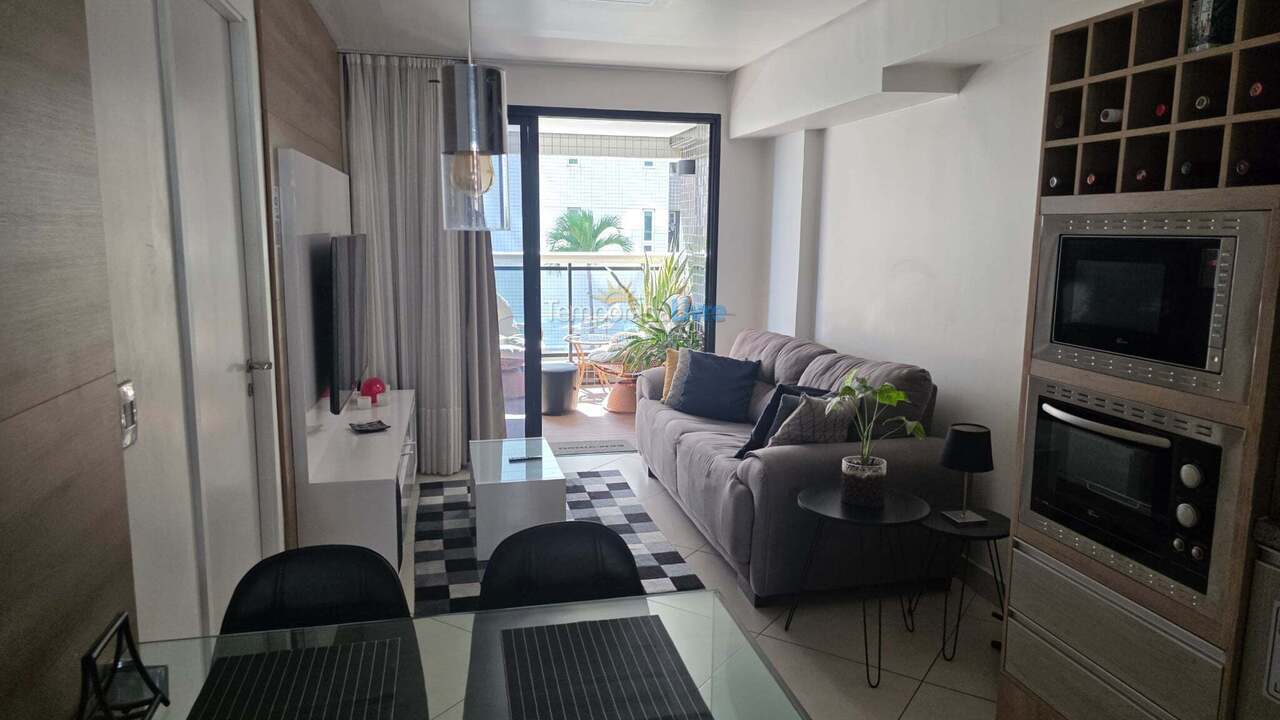 Vista sala de estar  Apartment for vacation rental in Fortaleza (Meireles)