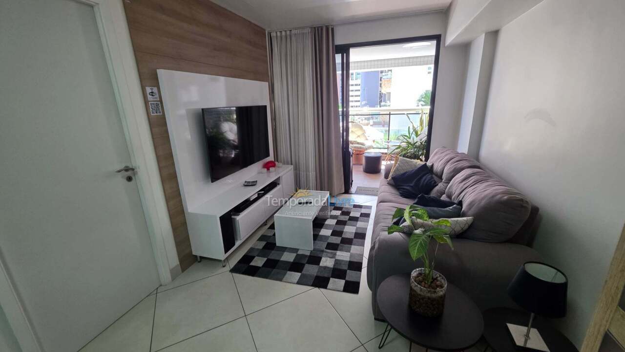 Sala de estar Apartment for vacation rental in Fortaleza (Meireles)