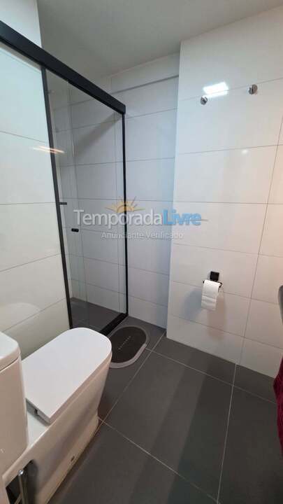 Banheiro social  Apartment for vacation rental in Fortaleza (Meireles)