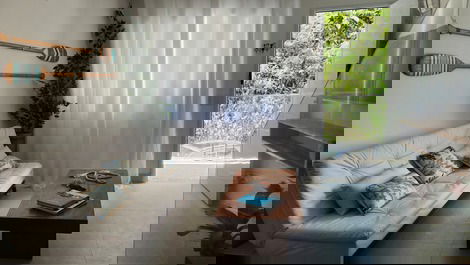 Flat 200m from the beach with sea view