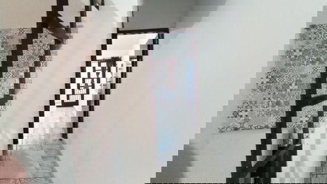 Corredor da sala para banheiro , quarto e quintal 