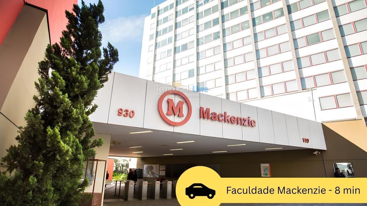 Apartment for vacation rental in São Paulo (Consolação)