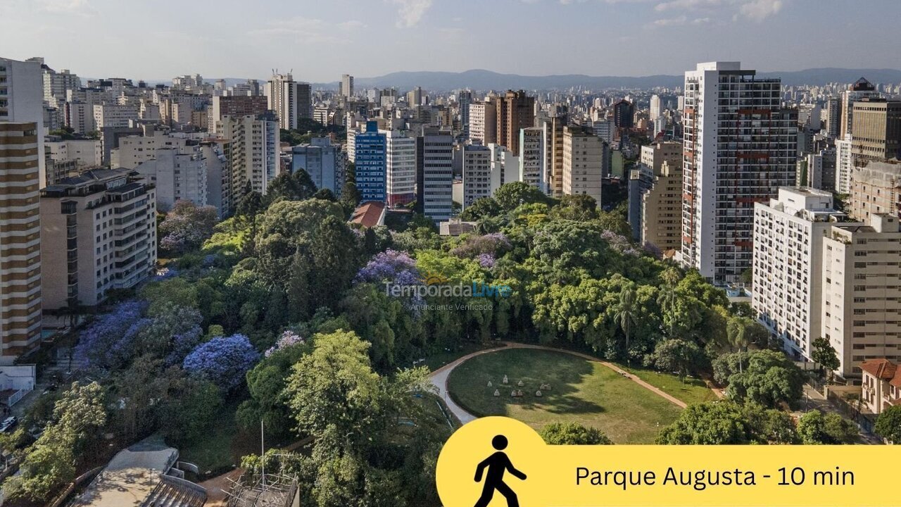 Apartment for vacation rental in São Paulo (Consolação)